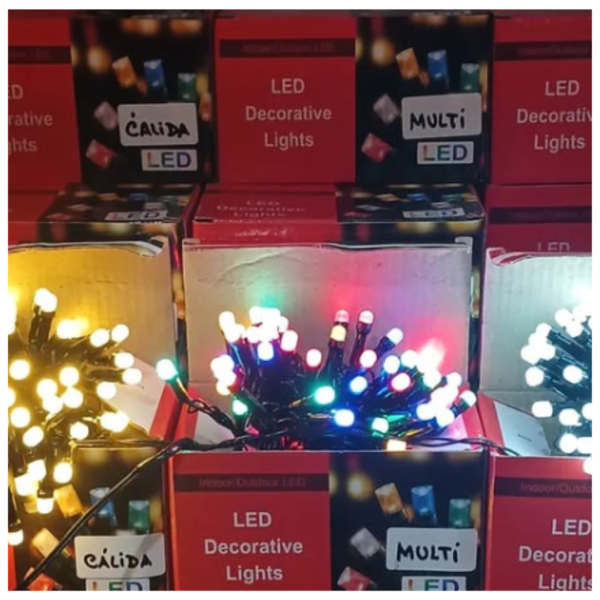 17327769282-2 Guirnalda Luces LED Cabeza Redonda