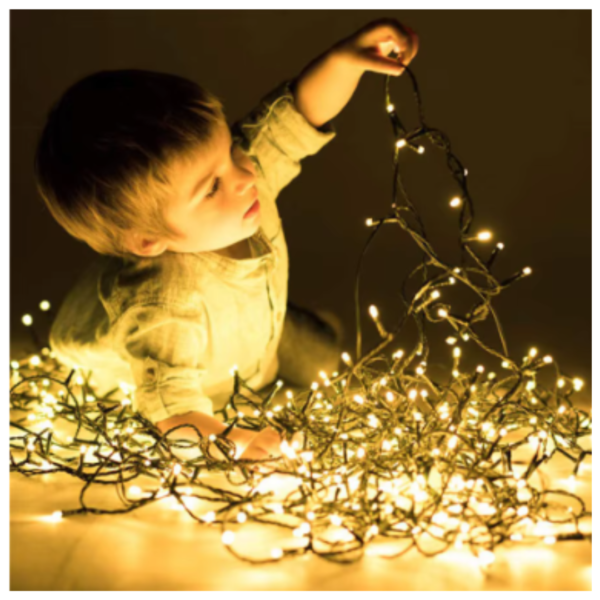 17327769282-3 Guirnalda Luces LED Cabeza Redonda