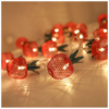 17332055306-2 Guirnalda de Piñas Naranjas LED 20 Pcs