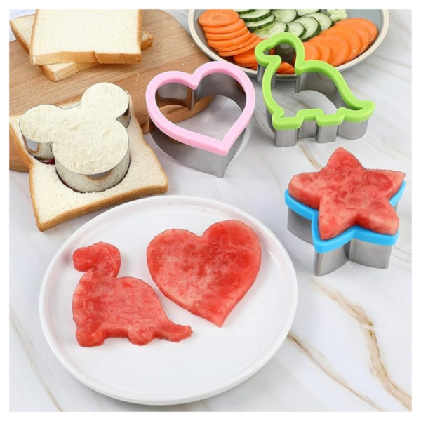 Tiernos Cortadores de Galletas de 5 PCS