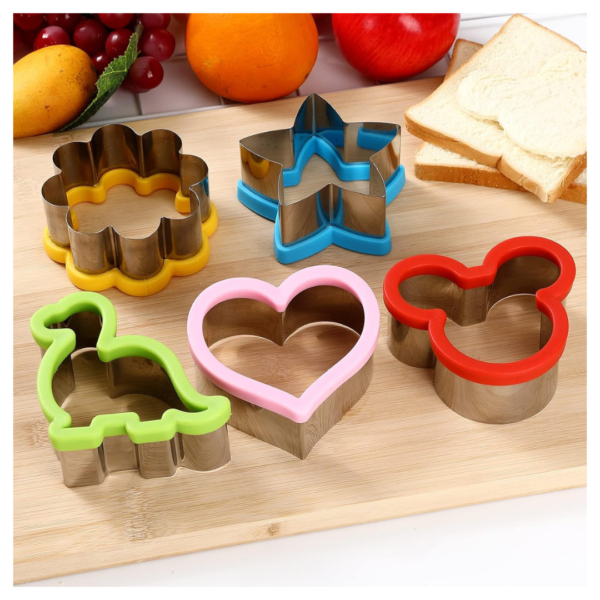 Tiernos Cortadores de Galletas de 5 PCS