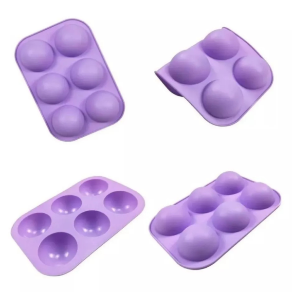 17364884121-4 (1) Moldes 6 Espacios De Silicona Circular