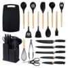 17465008816-1 (1) Juego de Silicona 19 Utensilios Cocina