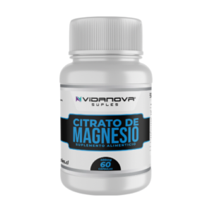 Citrato de Magnesio 400mg 60 Caps