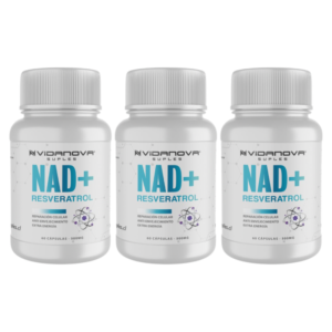 PACK X3 NAD+ RESVERATROL 1000MG 60 CAPS