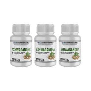 PACK X3 Ashwagandha + Magnesio 1000mg
