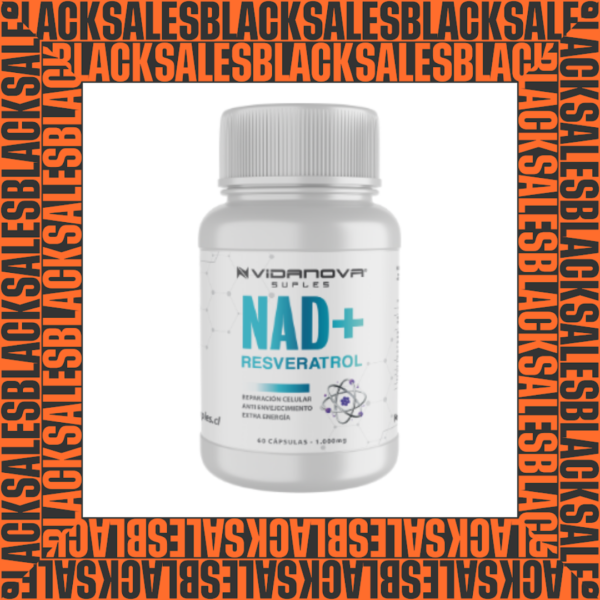 NAD+ RESVERATROL 1000MG 60 CAPS