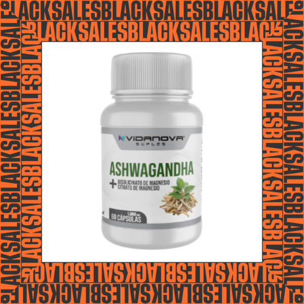 Ashwagandha + Magnesio 1000mg 60 CAPS