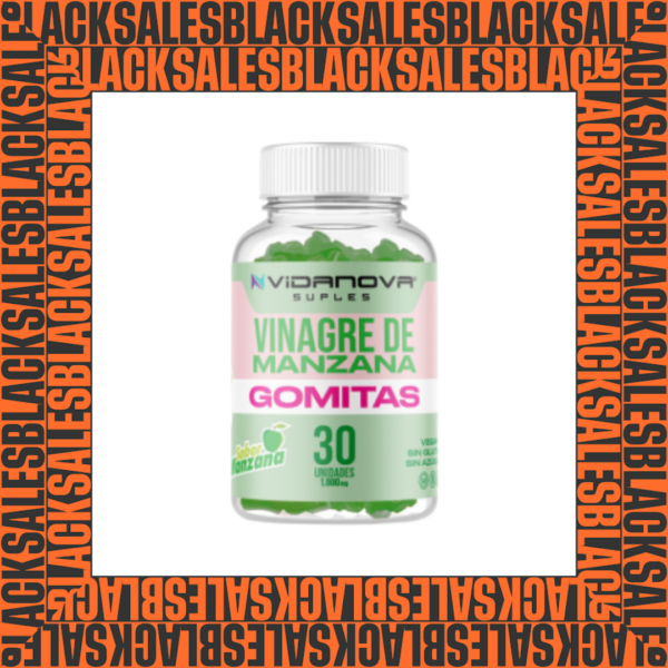 GOMITAS VINAGRE DE MANZANA 1000MG