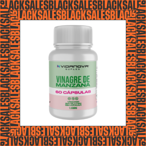 VINAGRE DE MANZANA 60CAPS