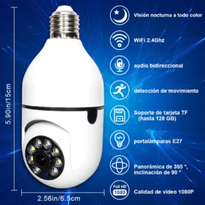 Camara Ampolleta de Seguridad Camara Ampolleta de Seguridad