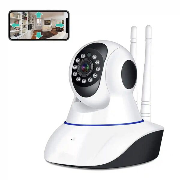 W - Cámara De Seguridad IP Wifi 360°