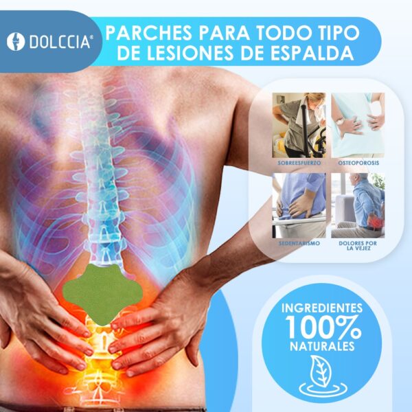 F - Parche dolor de espalda lumbar
