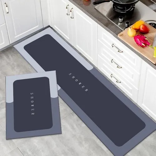 TAPETE DE COCINA DE 2 PCS Antideslizante