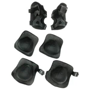 row116-dropi49115 Kit Protección Rodilleras Ciclismo Negro