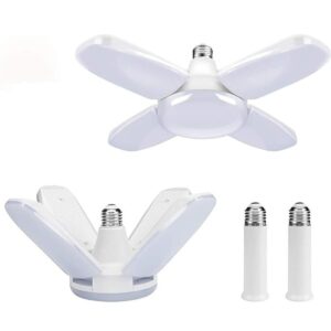 row131-dropi9945 Luz LED de Garaje diseño 4 aspas