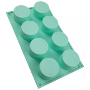 row132-dropi46217 Moldes 8 Espacios De Silicona Redonda