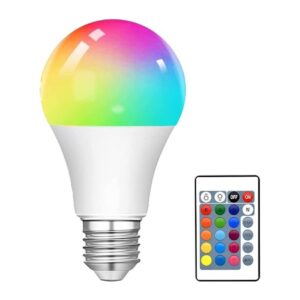 row138-dropi9589 Bombillo RGB con control remoto