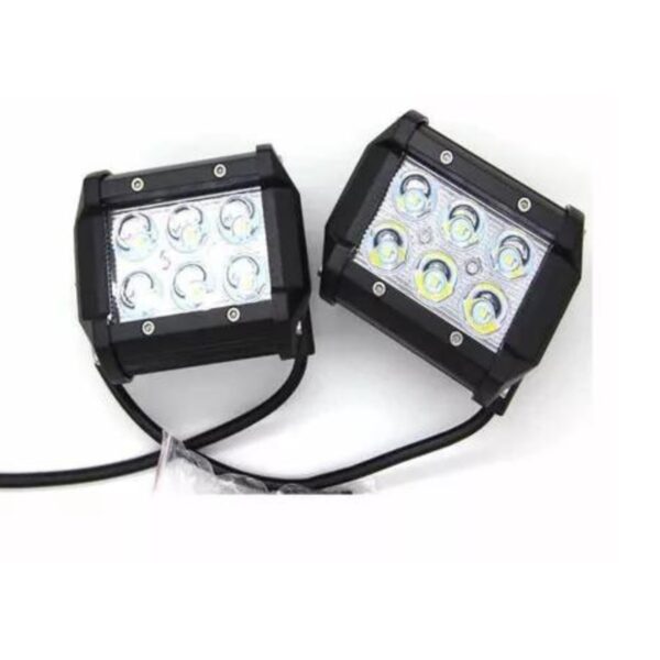 Foco Neblinero 6 LED Barra Recta
