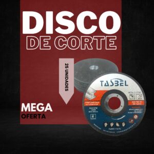 DISCO DE CORTE- 25 UNIDADES