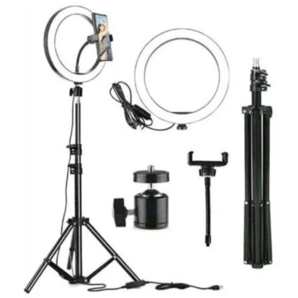 row217-dropi36922 Aro de Luz LED 26 cm Trípode 2.1 M