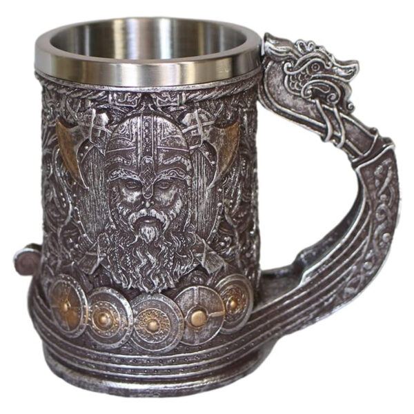 row219-dropi48312 Jarra Medieval-Vikinga de Cerveza